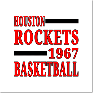 Houston Rockets Basketball Classic Posters and Art